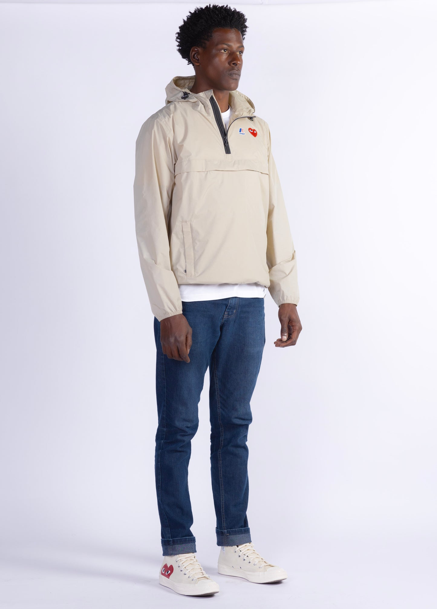 Beige waterproof sweater
