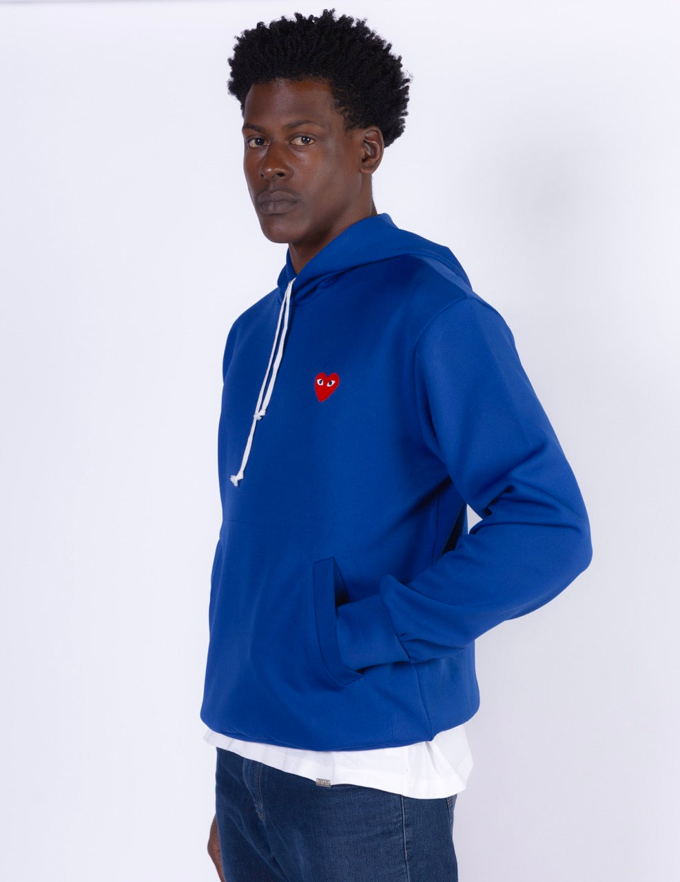 Electric blue hoodie