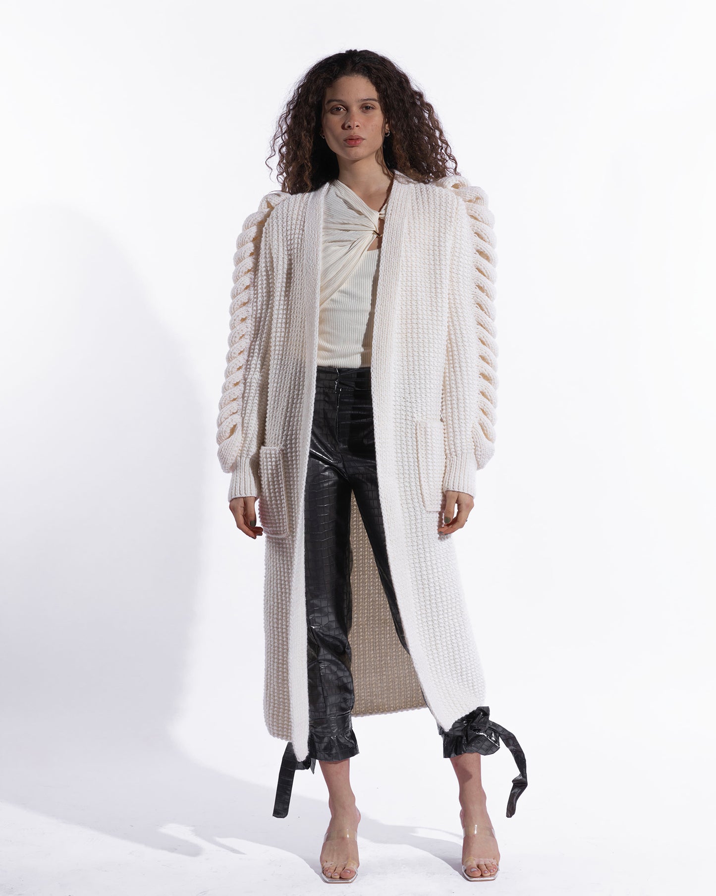Knit coat