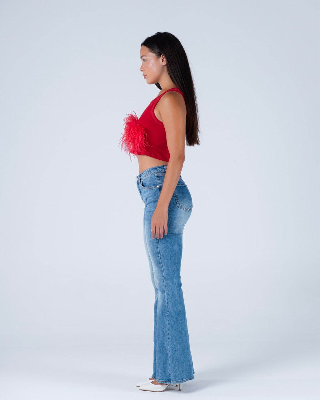 Bootcut denim
