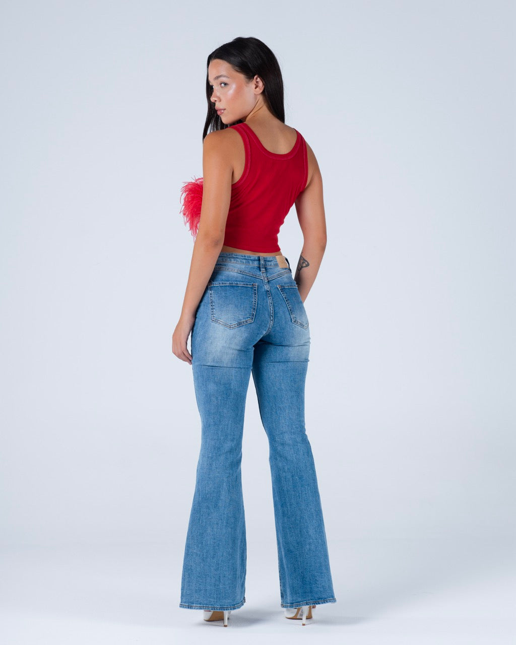 Bootcut denim