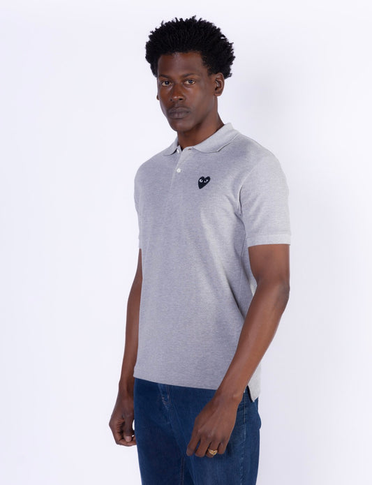 Grey polo t-shirt